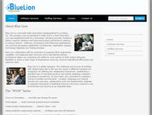 Tablet Screenshot of bluelionsw.com